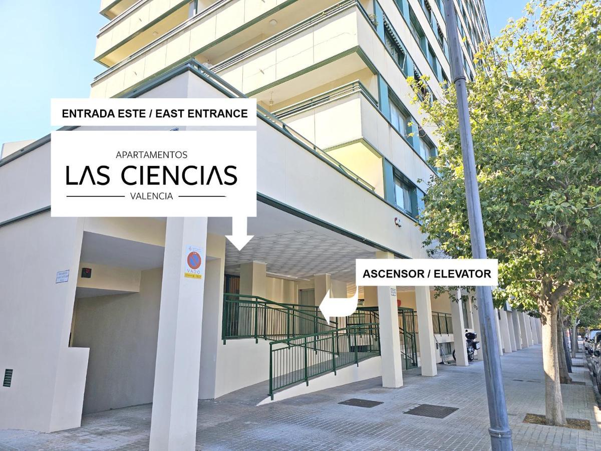 Apartamentos Las Ciencias A Valencia Exteriör bild