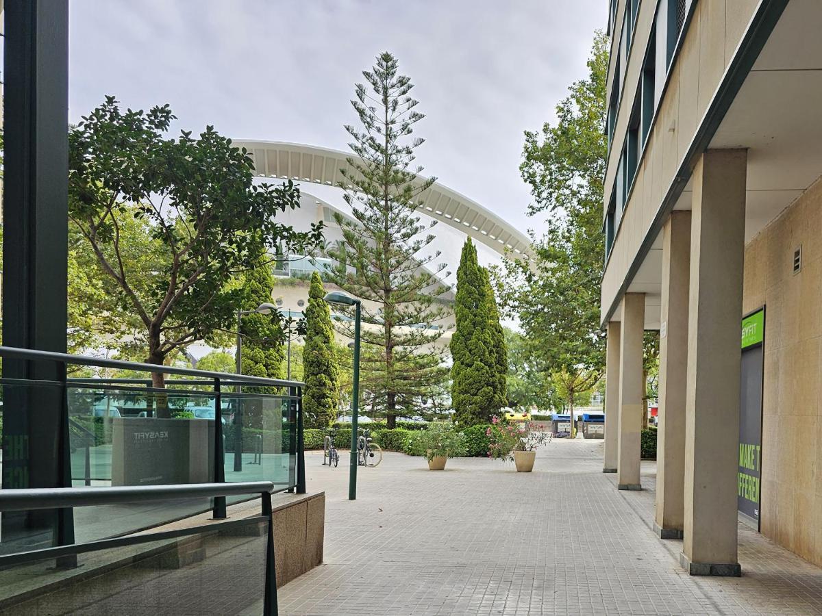 Apartamentos Las Ciencias A Valencia Exteriör bild